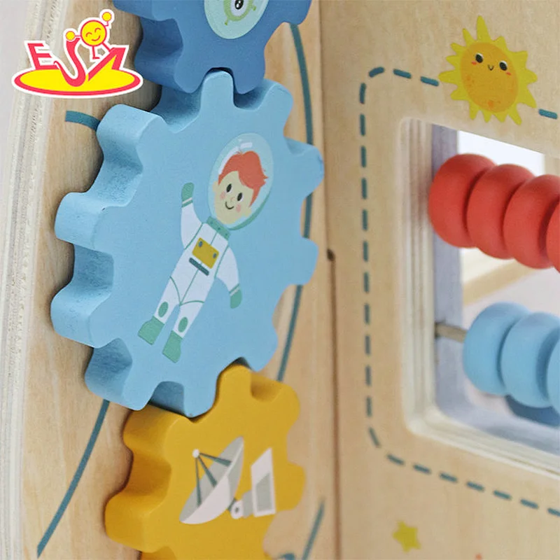 Neues Design Macaron niedliches hölzernes Spielküchenspielzeug für Kinder W10C582